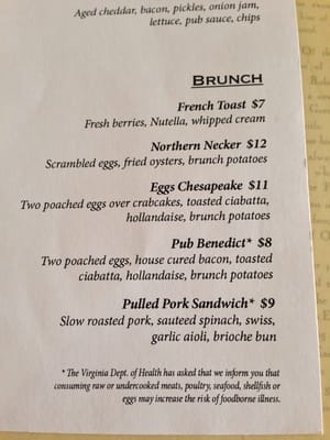 Menu photo 8 The Brickhouse Run Petersburg, VA Menu photo 8 The Brickhouse Run Petersburg, VA
