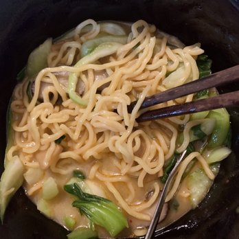Nute's - Vegetarian Ramen with Bok Choy - Thai Near Me - San Francisco, California Nute's - Vegetarian Ramen with Bok Choy - Thai Near Me - San Francisco, California