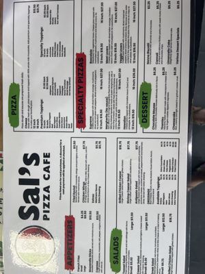 Menu photo 1 Sal’s Gulf Breeze, FL