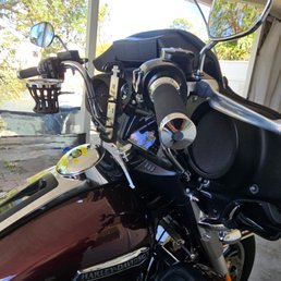 12" Apes. They give much better steering control and are a lot more comfortable. 12" Apes. They give much better steering control and are a lot more comfortable.