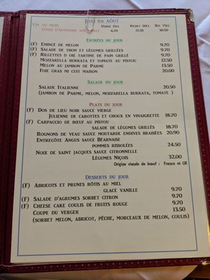 Menu photo 7 Brasserie Le Bourbon Paris, 75