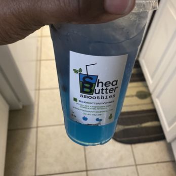 Shea Butter Smoothies - Nipsey Blue (Blueberry Lemonade) - Juice Bars & Smoothies Near Me - Boston, Massachusetts Shea Butter Smoothies - Nipsey Blue (Blueberry Lemonade) - Juice Bars & Smoothies Near Me - Boston, Massachusetts