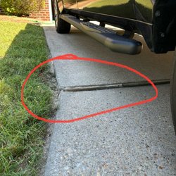 JACKCRETE of Virginia - before repair