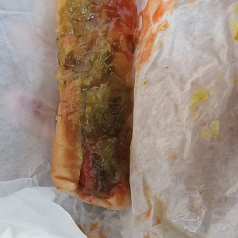 Kermit's Hot Dog House - This hot dog was a mushy mess. - Hot Dogs Near Me - Winston Salem, North Carolina