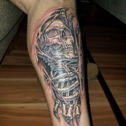 Evolution Tattoo Studio - Completed piece by William Webb.