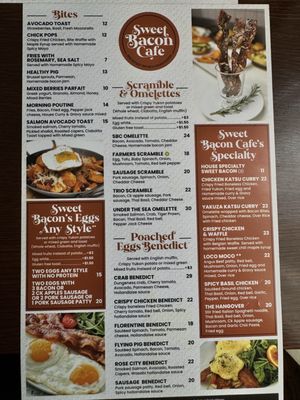 Menu photo 8 Sweet Bacon Cafe Portland, OR