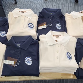 Garo's Print Shop - Salt Waterfront Kitchen staff polo shirts - Screen Printing/T-Shirt Printing Near Me - Boyds, Maryland