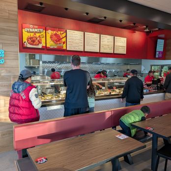 Panda Express - A few in line, more came behind me. - Chinese Near Me - Jamestown, North Carolina Panda Express - A few in line, more came behind me. - Chinese Near Me - Jamestown, North Carolina