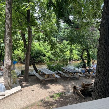 Frog Level Brewing - Outside space by the river. - Beer Gardens Near Me - Waynesville, North Carolina