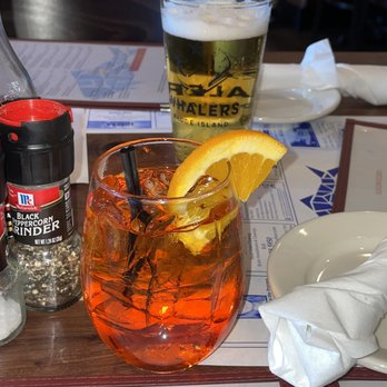Crows Nest - A very Aperol spritz lol - Seafood Near Me - Warwick, Rhode Island