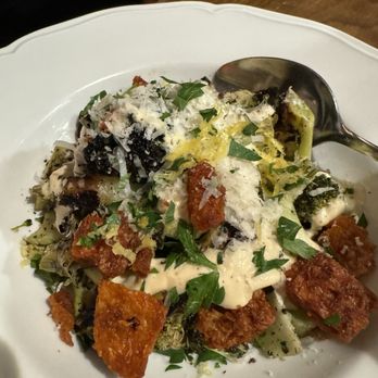 Fox & The Knife - Broccoli caesar - Wine Bars Near Me - Boston, Massachusetts