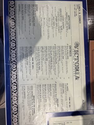 Menu photo 4 Victoria Cocina Mexicana Tucson, AZ Menu photo 4 Victoria Cocina Mexicana Tucson, AZ
