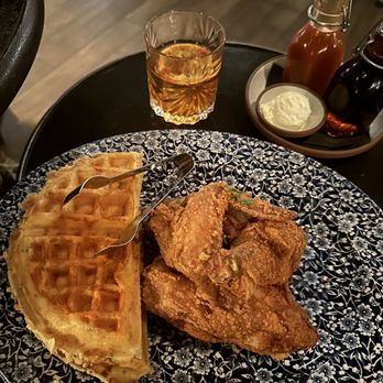 Yardbird - Chicken and CHICKEN 'N' WATERMELON 'N' WAFFLES minus the watermelon - Southern Near Me - Las Vegas, Nevada Yardbird - Chicken and CHICKEN 'N' WATERMELON 'N' WAFFLES minus the watermelon - Southern Near Me - Las Vegas, Nevada