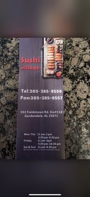 Menu photo 4 Sushi Village - Gardendale Gardendale, AL