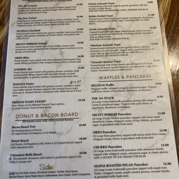 Toast 101 - Menu - Breakfast & Brunch Near Me - Tucson, Arizona Toast 101 - Menu - Breakfast & Brunch Near Me - Tucson, Arizona