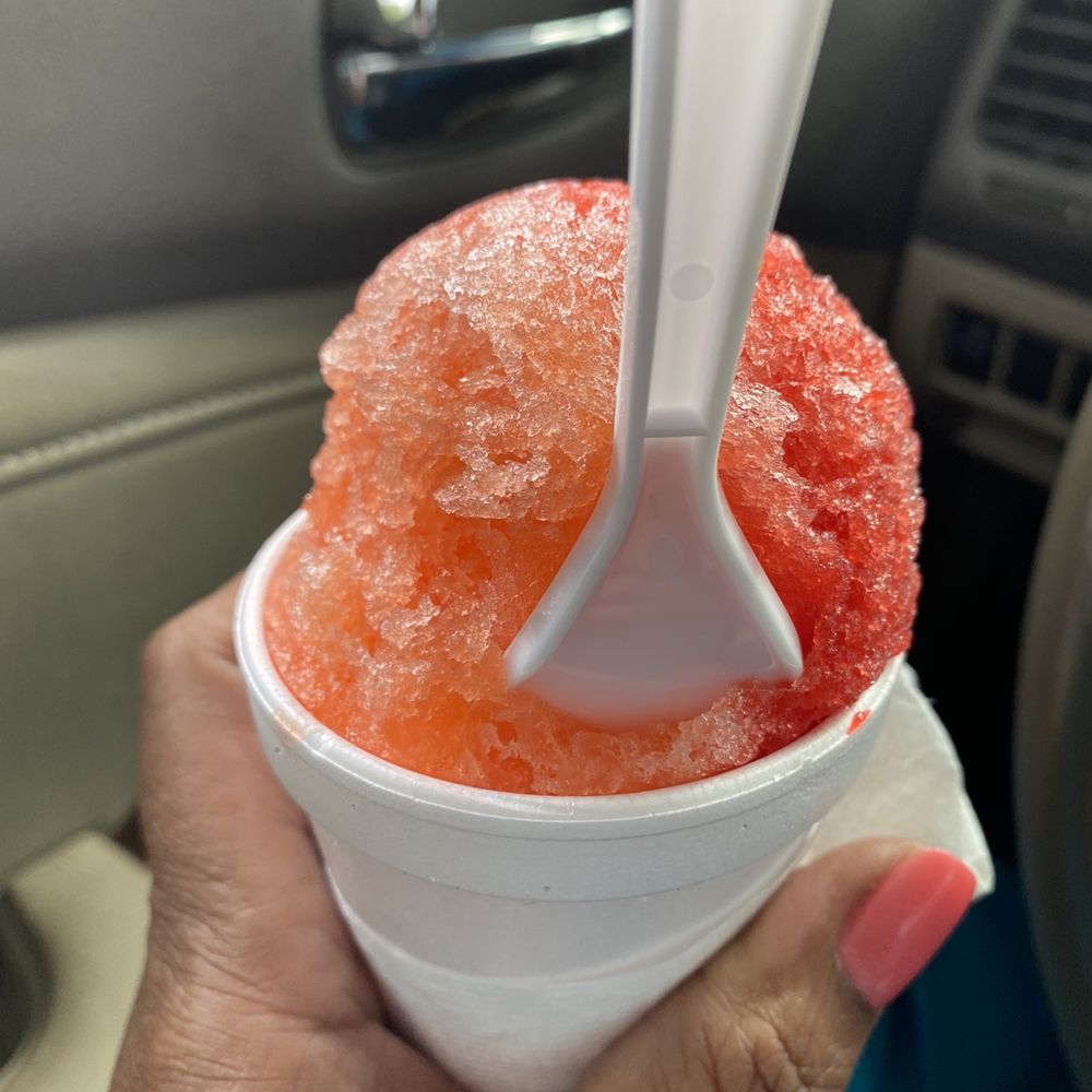 Pelican's SnoBalls - Peach and Strawberry Cheesecake - Shaved Ice Near Me - Durham, North Carolina Pelican's SnoBalls - Peach and Strawberry Cheesecake - Shaved Ice Near Me - Durham, North Carolina