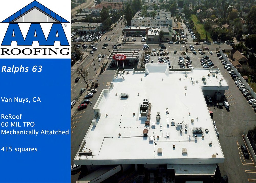 Slide of AAA Roofing by Gene