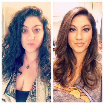 Maax Salon - Before highlights and after with blow out. - Hair Salons Near Me - Claremont, California