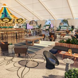 Carousel Club - Open-Air Tent Area feat. Live Carousel Main Bar