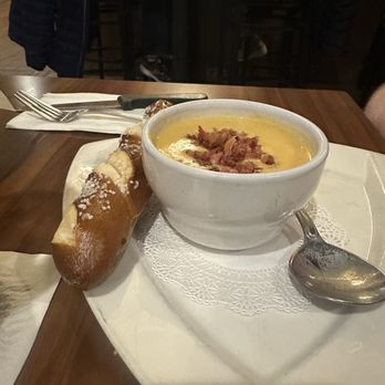 French Pub - Cup of Beer Cheese Soup - American Near Me - Depew, New York