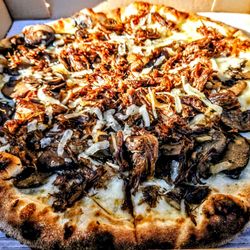 LaScala’s Fire - Slow-Braised Short Rib, Mushrooms, Caramelized Onions, Mozzarella, Truffled Pecorino