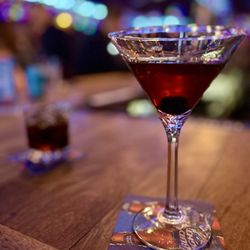 Still Partners - Rye manhattan up for me Jägermeister ice for lovely Lisa E