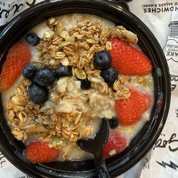 Goddess and the Baker, 44 E Grand - Crunch Berry Oatmeal - Bakeries Near Me - Chicago, Illinois Goddess and the Baker, 44 E Grand - Crunch Berry Oatmeal - Bakeries Near Me - Chicago, Illinois