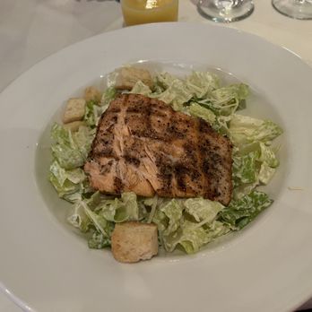 Old Stone Farmhouse - Caesar salad with salmon - Caribbean Near Me - St Thomas, Virgin Islands Old Stone Farmhouse - Caesar salad with salmon - Caribbean Near Me - St Thomas, Virgin Islands