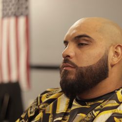 The Black Razor Barbershop And Shaving Parlour - Beard line and razor tight head shave. All shaves are done with a steaming hot towel to give you the best shave you can get!