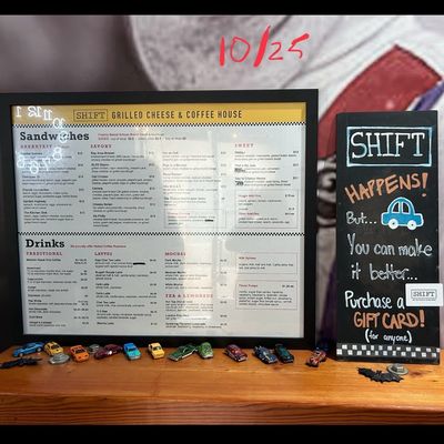Menu photo 5 Shift Coffee House Sacramento, CA