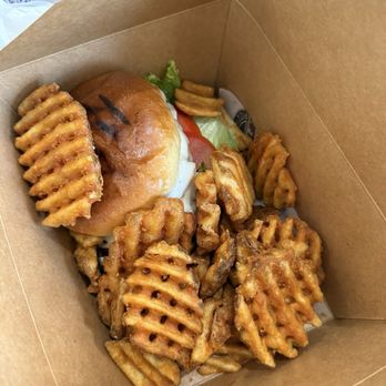 Off the Strip The LINQ Hotel + Experience - Crispy Chicken Sandwich - Bars Near Me - Las Vegas, Nevada