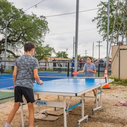 Nameless Saloon - Ping Pong for the kids.