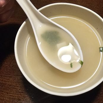 Sushi House - 4.9.26 miso soup #yum #ReviewsByRL - Japanese Near Me - Indianapolis, Indiana