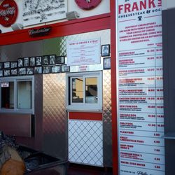 Frank's Original Philly Cheesesteak & Dogs - Shop front :)!! Came across when i was doing my truck license next door :D