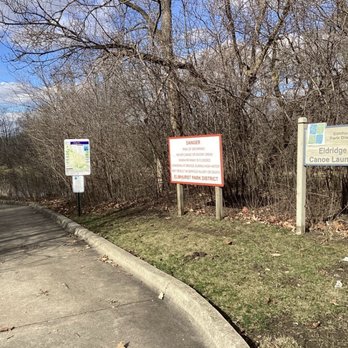 Eldridge Park - Signs near boat launch - Parks Near Me - Elmhurst, Illinois Eldridge Park - Signs near boat launch - Parks Near Me - Elmhurst, Illinois
