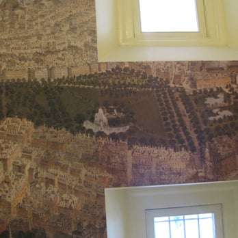 Boston Public Library - In that historic mural, this is obviously the Boston Common and the Public Garden, flanked by the State House. - Libraries Near Me - Boston, Massachusetts Boston Public Library - In that historic mural, this is obviously the Boston Common and the Public Garden, flanked by the State House. - Libraries Near Me - Boston, Massachusetts