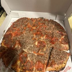 Marion's Piazza - Pepperoni and Sausage Pizza