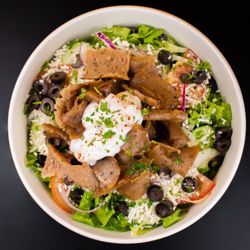Stop N Go Gyros - Gyro salad