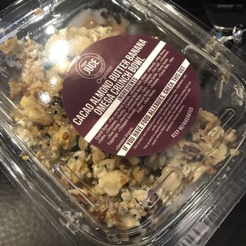 Raw Jūce - Aventura - Cacao Almond Butter Banana Omega Crunch Bowl - Juice Bars & Smoothies Near Me - Aventura, Florida