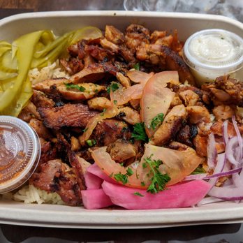 Mazra - Chicken Shawarma plate - Middle Eastern Near Me - San Bruno, California Mazra - Chicken Shawarma plate - Middle Eastern Near Me - San Bruno, California