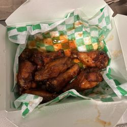 Hot honey wings