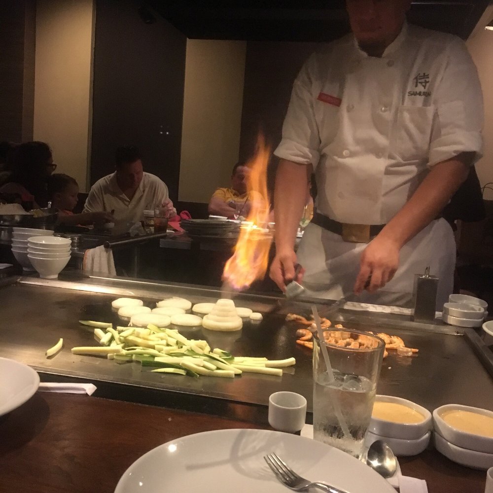 Samurai - The show begins. - Steakhouses Near Me - Miami, Florida Samurai - The show begins. - Steakhouses Near Me - Miami, Florida