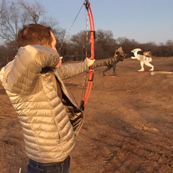 Cinnamon Creek Ranch - Shooting at dinosaurs! - Archery Near Me - Roanoke, Texas Cinnamon Creek Ranch - Shooting at dinosaurs! - Archery Near Me - Roanoke, Texas
