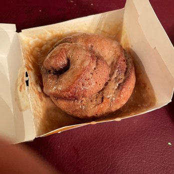 McDonald's - Cinnamon roll over heated it hardened. - Burgers Near Me - Atwater, California