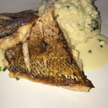 Field & Tides - Pan seared snapper w lemon risotto - Southern Near Me - Houston, Texas Field & Tides - Pan seared snapper w lemon risotto - Southern Near Me - Houston, Texas