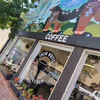 Snow White Coffee - The Beautiful artwork on the outside is what caught my eye! - Coffee & Tea Near Me - Oakland, California Snow White Coffee - The Beautiful artwork on the outside is what caught my eye! - Coffee & Tea Near Me - Oakland, California
