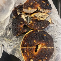 Bagel Schmagel - Thats the bagel how they toast?? Never asking about double toasted And this is second time like that Worst bagel shop around bay ridge
