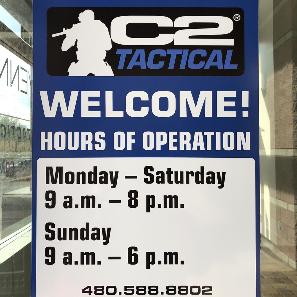 C2 Tactical - Hours as if October 2018 - Gun/Rifle Ranges Near Me - Phoenix, Arizona C2 Tactical - Hours as if October 2018 - Gun/Rifle Ranges Near Me - Phoenix, Arizona