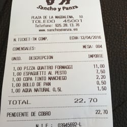 Sancho y Panza