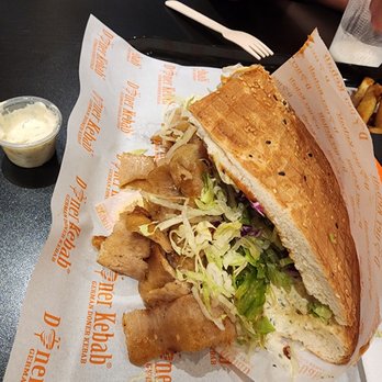 German Doner Kebab - This is "Doner".. White. How come? - Kebab Near Me - Toronto, Ontario